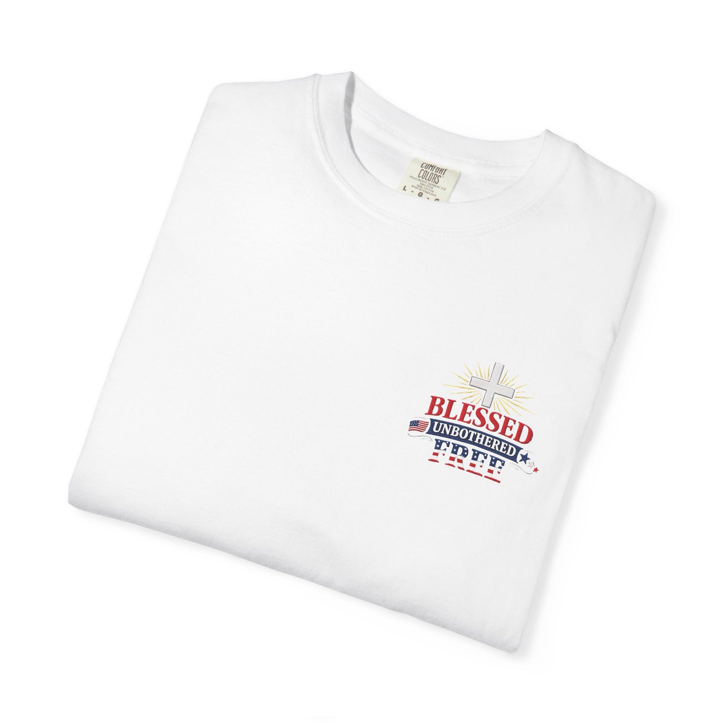 Blessed Unbothered Free cross | T-shirt