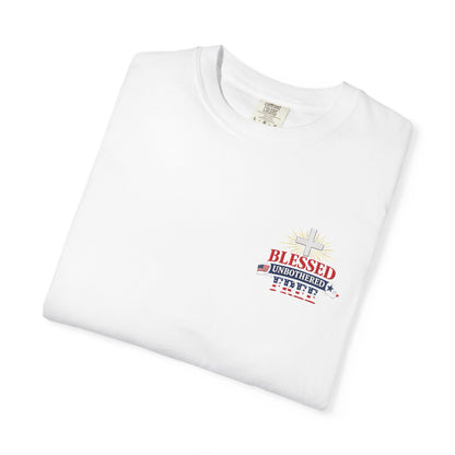 Blessed Unbothered Free cross | T-shirt