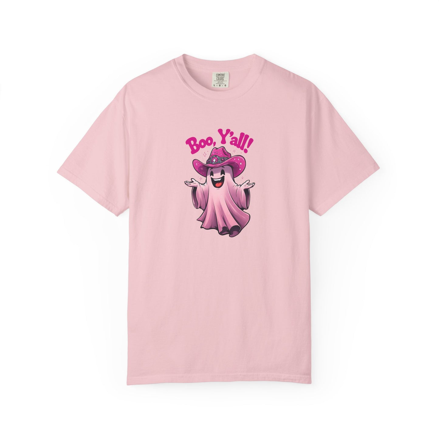 Boo Y'all Ghost T-Shirt, Fun Halloween Tee, Unisex Shirt, Cute Ghost Apparel, Spooky Season Outfit