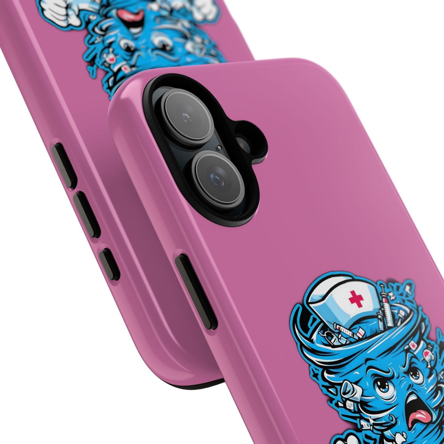 Chaos Coordinator Phone Case, Fun Nurse Gift, Tough Cases for Healthcare Heroes, Unique Cell Phone Cover, Funny Medical Humor/ Pink