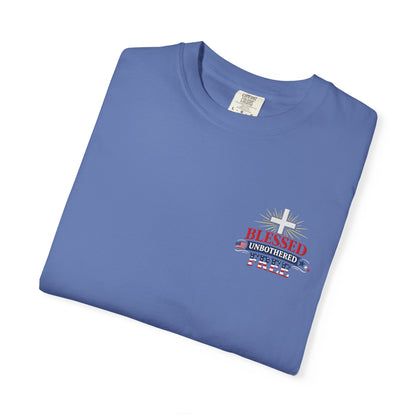 Blessed Unbothered Free cross | T-shirt