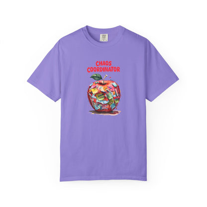 Chaos Coordinator T-Shirt | Fun Teacher Tee, Back to School, Motivational Apparel, Unisex Graphic Shirt, Funny Work Wear, Personalization