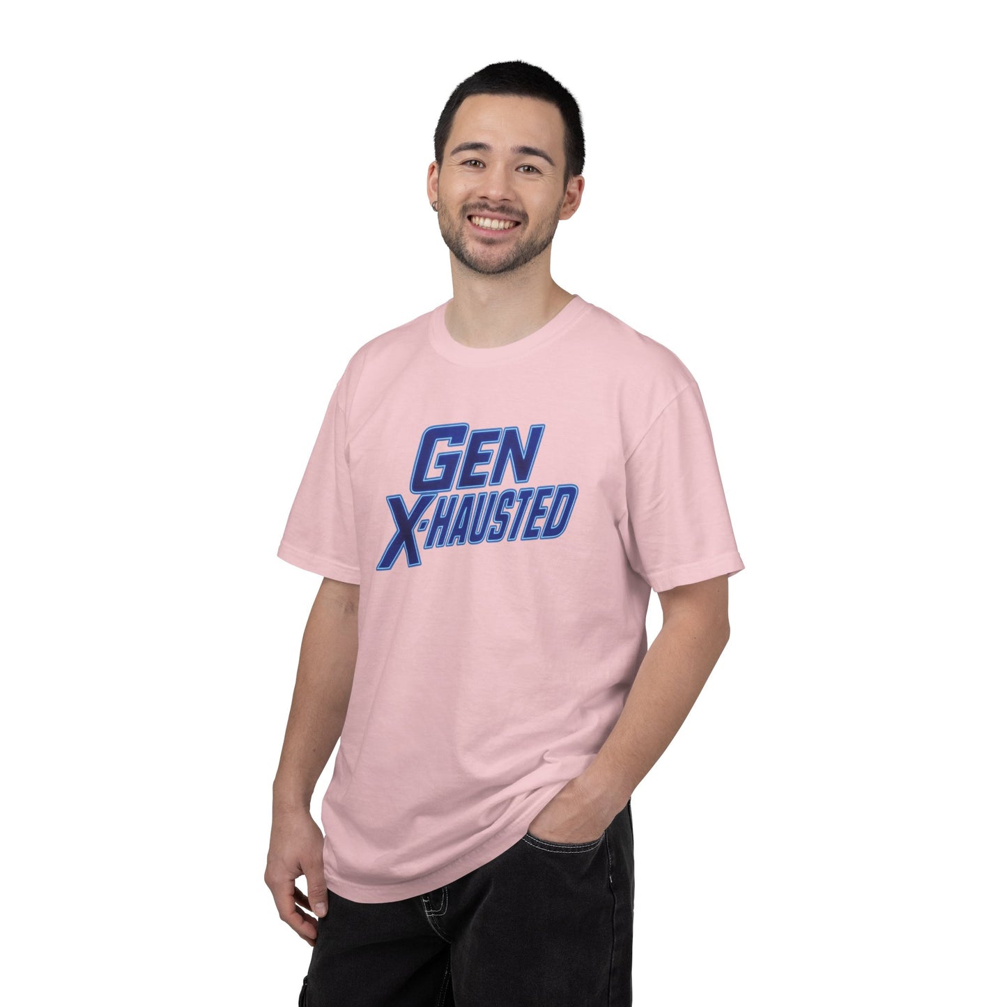 Gen X=Hausted Unisex T-Shirt, Vintage Style Tee, Funny Gift for Gen X, Casual Wear, Humor Shirt