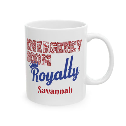 Emergency Room Royalty Ceramic Mug - Perfect Gift for Nurses, Medical Staff, Healthcare Professionals, Hospital Humor, Personalized [...]