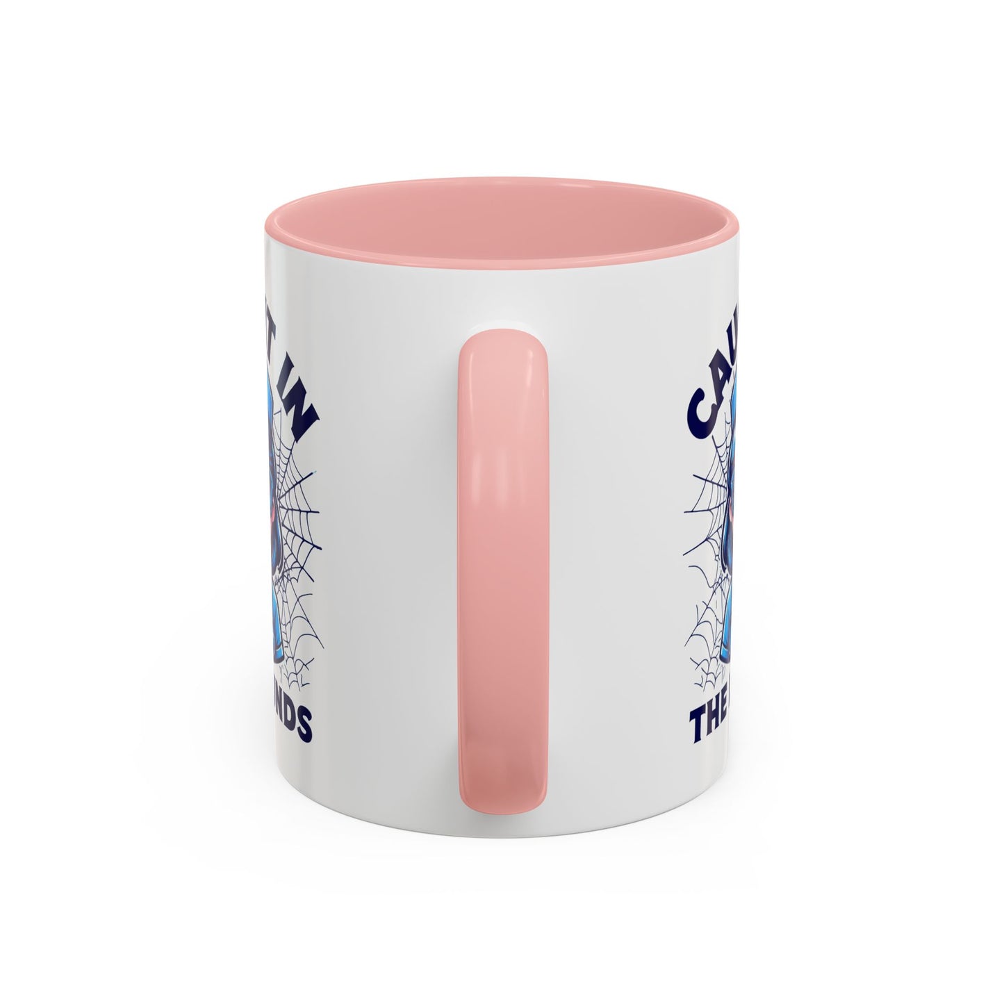 Nurse Coffee Mug, Cute Nursing Gift, Healthcare Appreciation, Fun Spider Design, Caught in the Rounds Mug