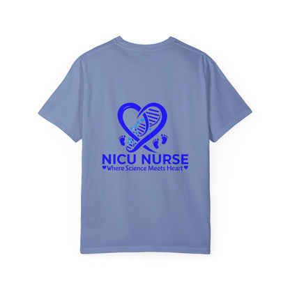NICU Nurse Love T-Shirt, Personalized Unisex Tee, Heartbeat Tee, Gift for Nurses, Custom Nurse Shirt