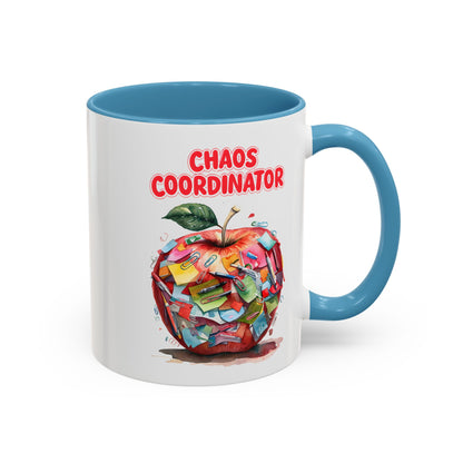 Chaos Coordinator Coffee Mug - Fun Gift for Teachers, Office Decor, Teacher Appreciation, Funny Coffee Cup, Classroom Supplies
