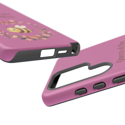 Queen of the Hive Bee Phone Case | Cute Floral Bee iPhone Case