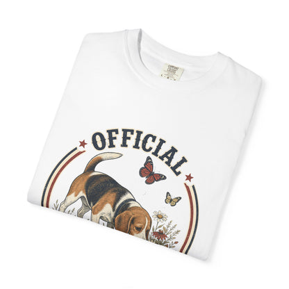 Official Neighborhood Sniff Inspector Beagle T-Shirt | Dog Lover Tee