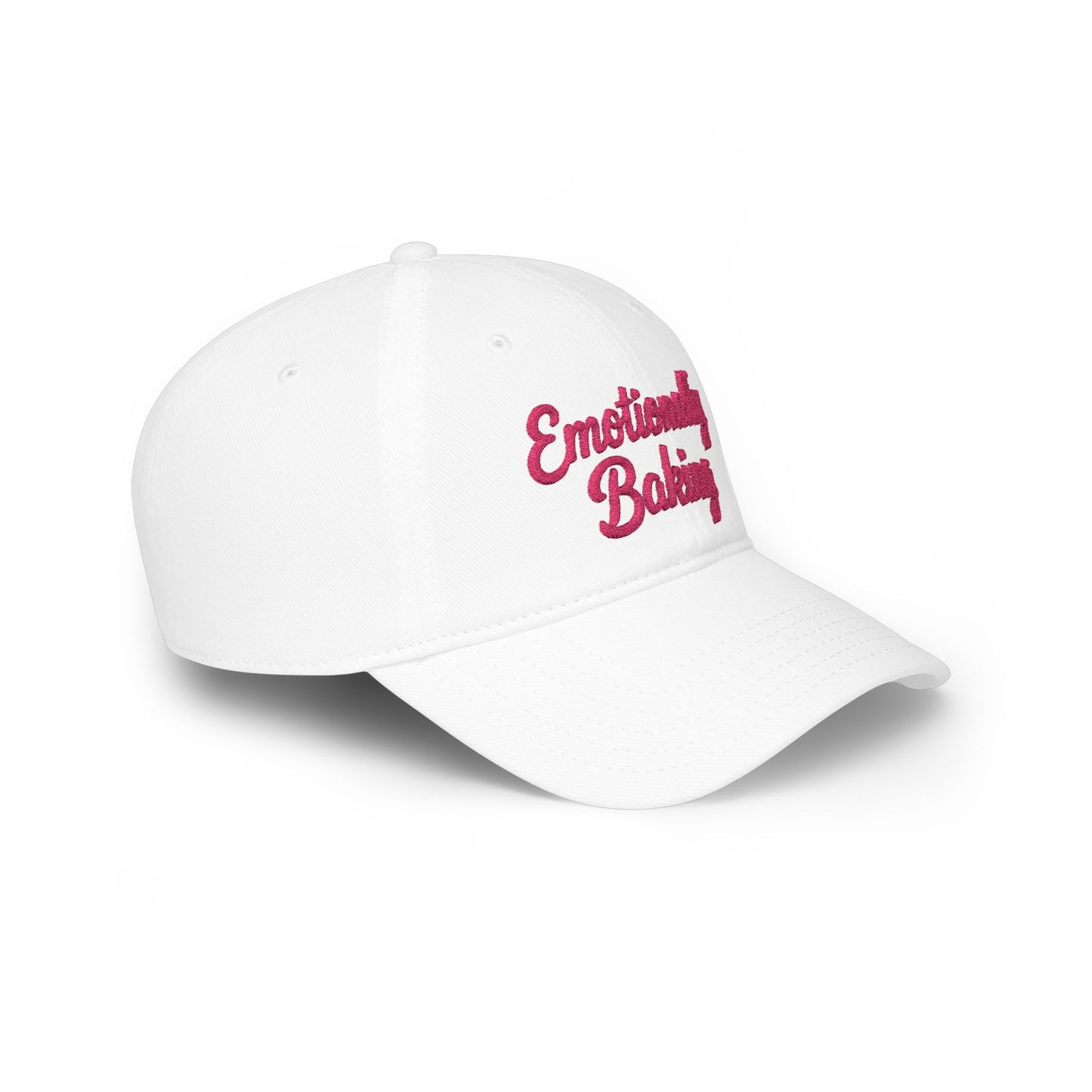 Emotionally Baking Cap | Embroidered Script Baseball Cap