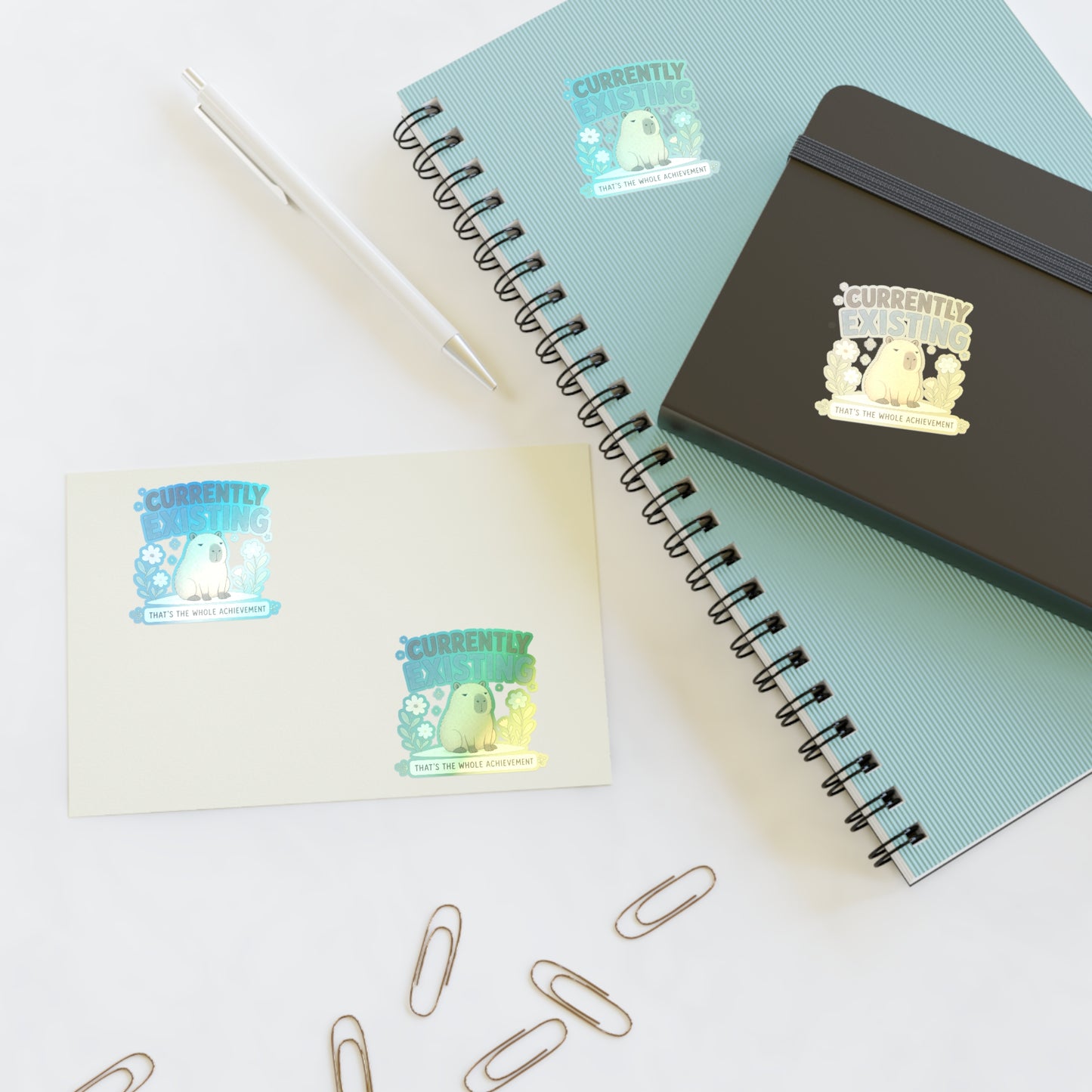 Capybara Sticker Sheet sticker sheet | capybara illustrations, cute animal stickers