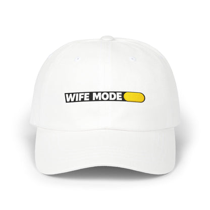 Wife Mode Progress Bar Dad Cap | Embroidered Baseball Hat