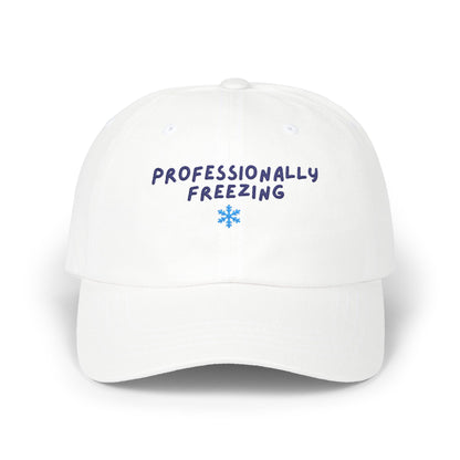 Professionally Freezing Classic Dad Cap | Snowflake Embroidered Hat