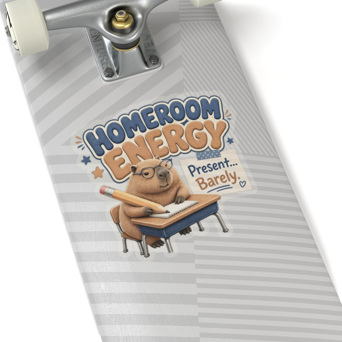 Homeroom Energy Present Barely sticker | Kiss-Cut Sticker