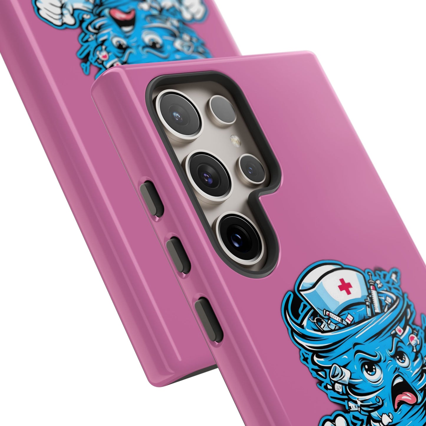 Chaos Coordinator Phone Case, Fun Nurse Gift, Tough Cases for Healthcare Heroes, Unique Cell Phone Cover, Funny Medical Humor/ Pink