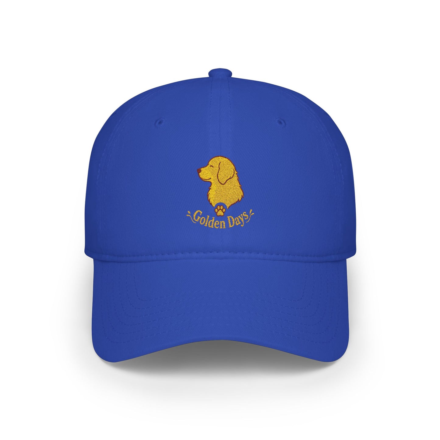 Golden Retriever Silhouette Baseball Cap | 'Golden Days' embroidered