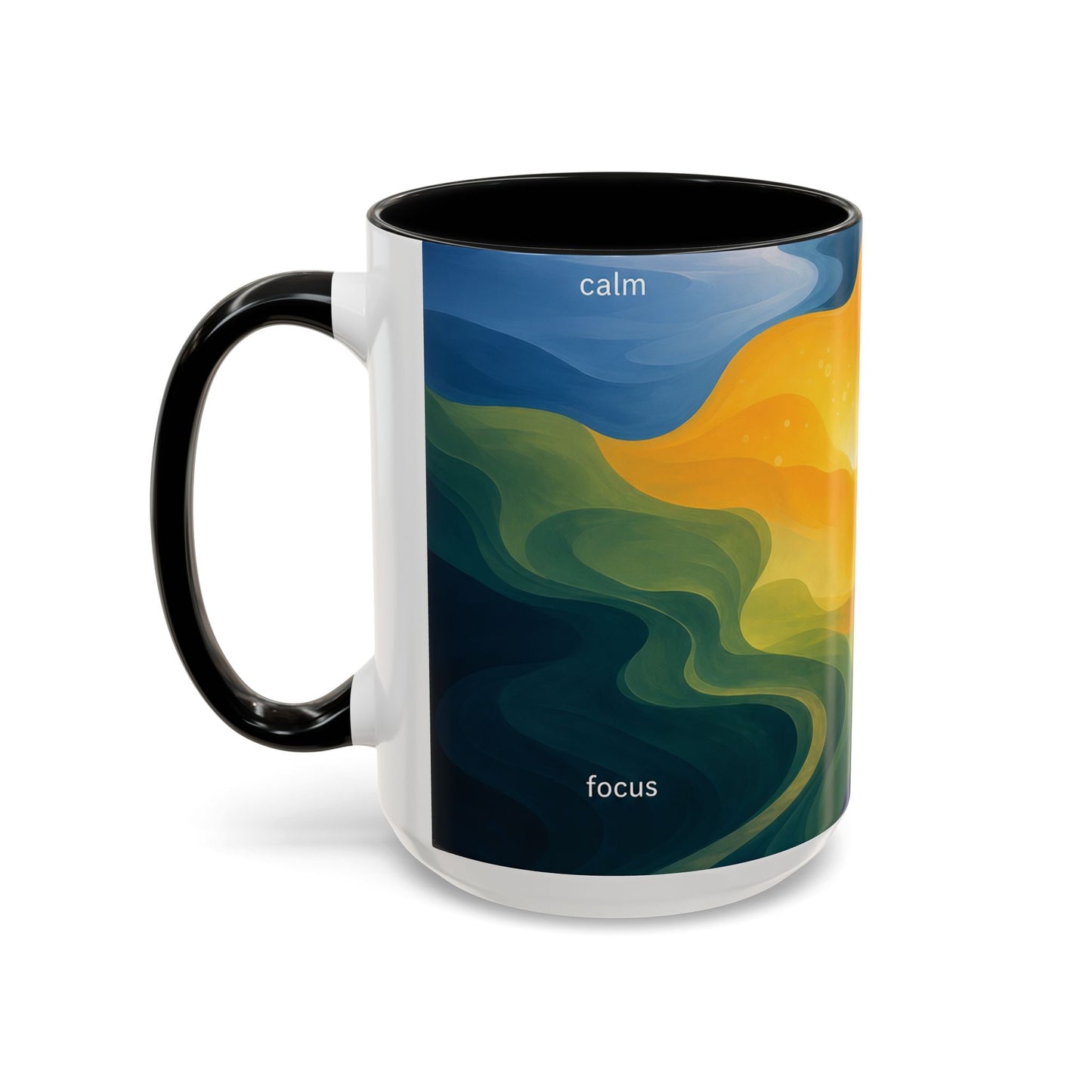 Colorful Emotional Spectrum Mug | Personalized Name Coffee Mug