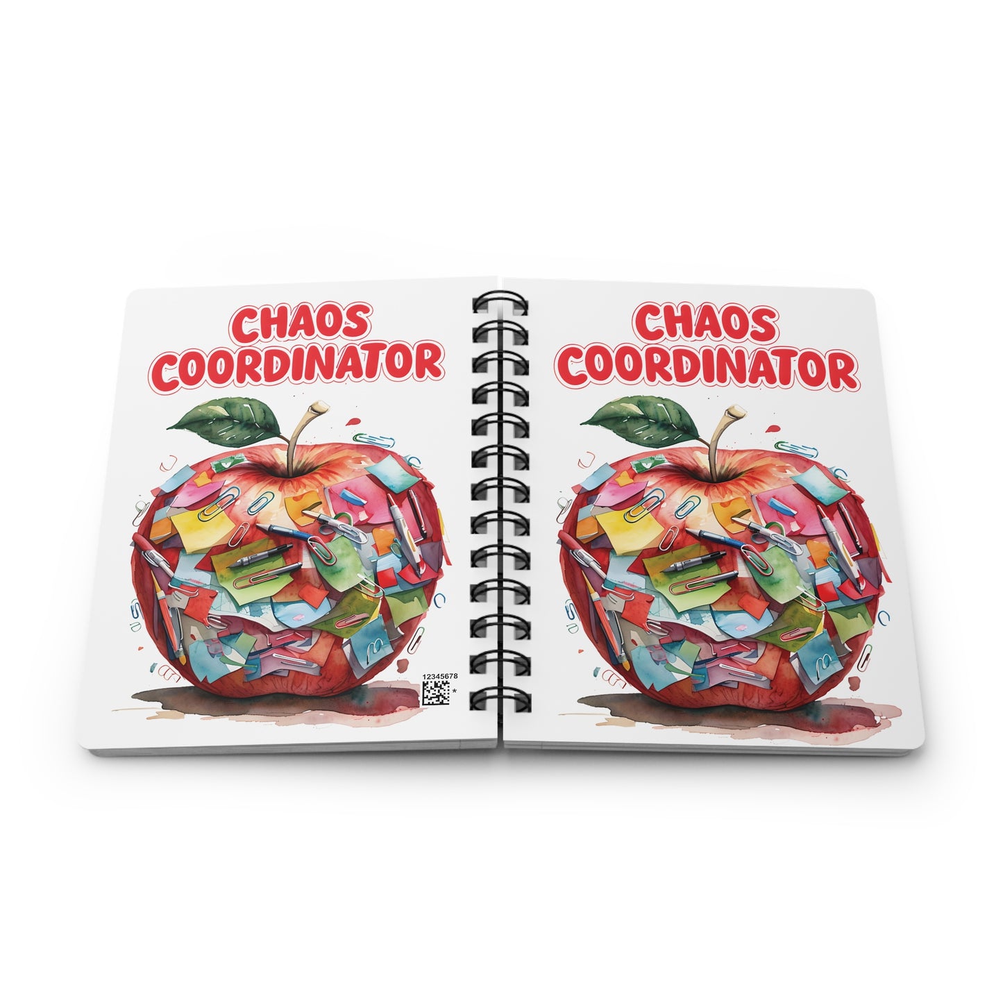 Chaos Coordinator Spiral Notebook - Teacher Gift - Back to School