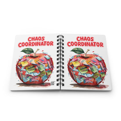 Chaos Coordinator Spiral Notebook - Teacher Gift - Back to School
