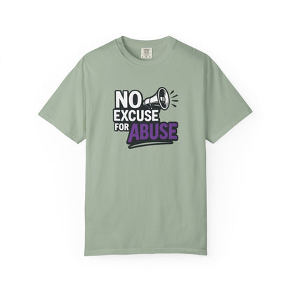 Empowering Unisex T-Shirt: No Excuse for Abuse, Awareness Shirt, Activism Tee, Gift for Supporters, Comfort Wear