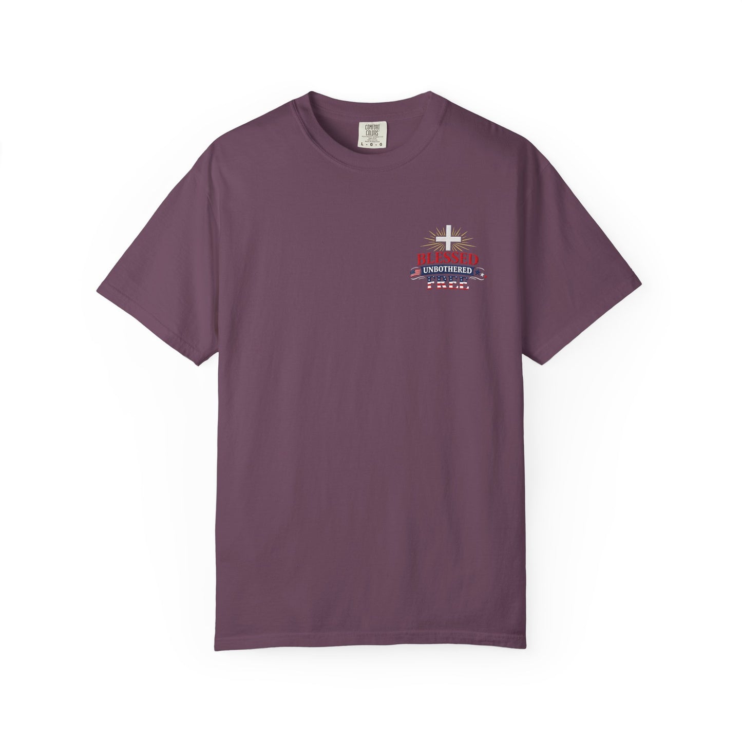 Blessed Unbothered Free cross | T-shirt