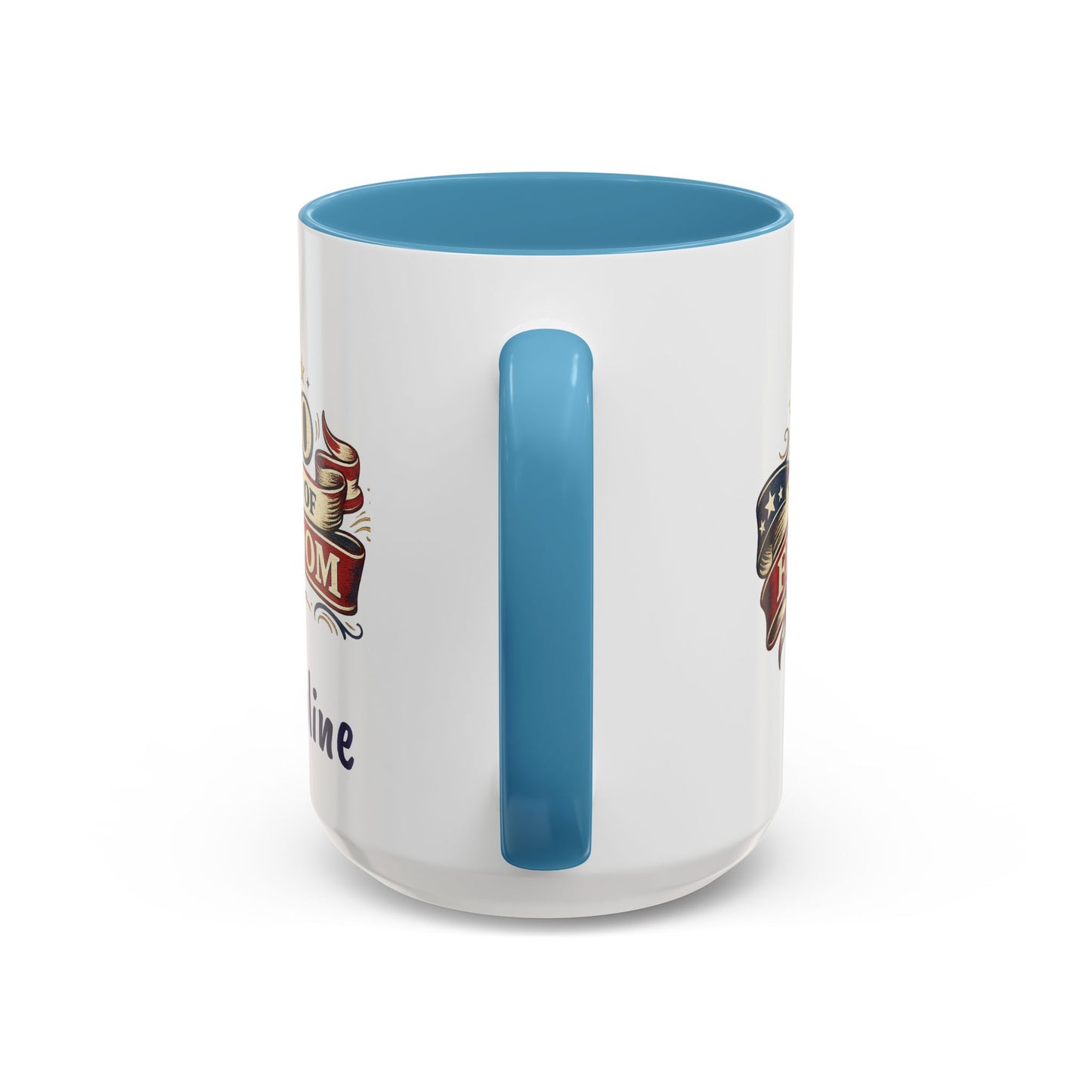 250 Years of Freedom Coffee Mug | Personalized Name - America 250th Anniversary, Semiquincentennial, Patriotic Gift, Heritage Celebration