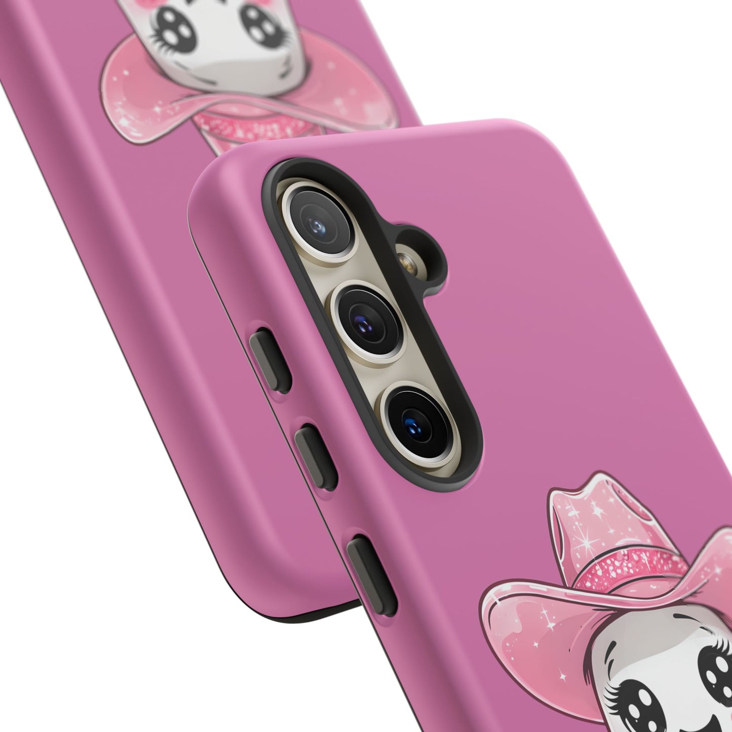 Cute Ghost Phone Case - Fun, Whimsical, Kawaii, Halloween, Gift Idea, Pink Ghost Design