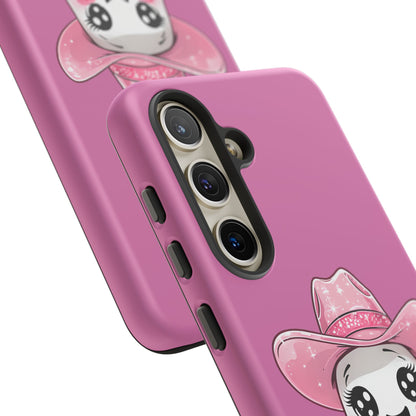 Cute Ghost Phone Case - Fun, Whimsical, Kawaii, Halloween, Gift Idea, Pink Ghost Design