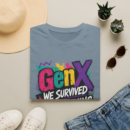 Gen X We Survived Everything T-Shirt | 90s Retro Graphic Tee