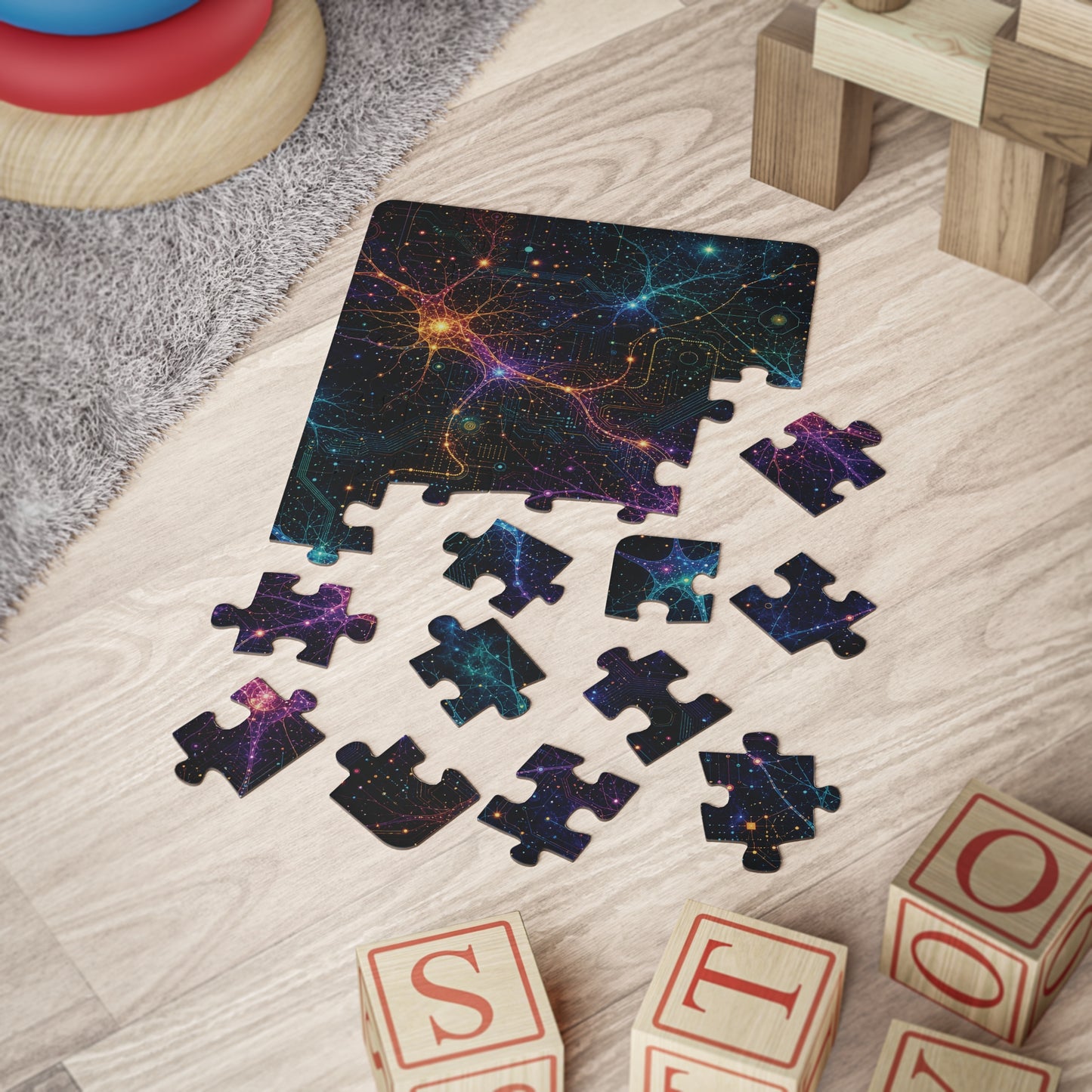 Beautifully Wired Neurodivergent Galaxy Kids' Puzzle | 30-Piece