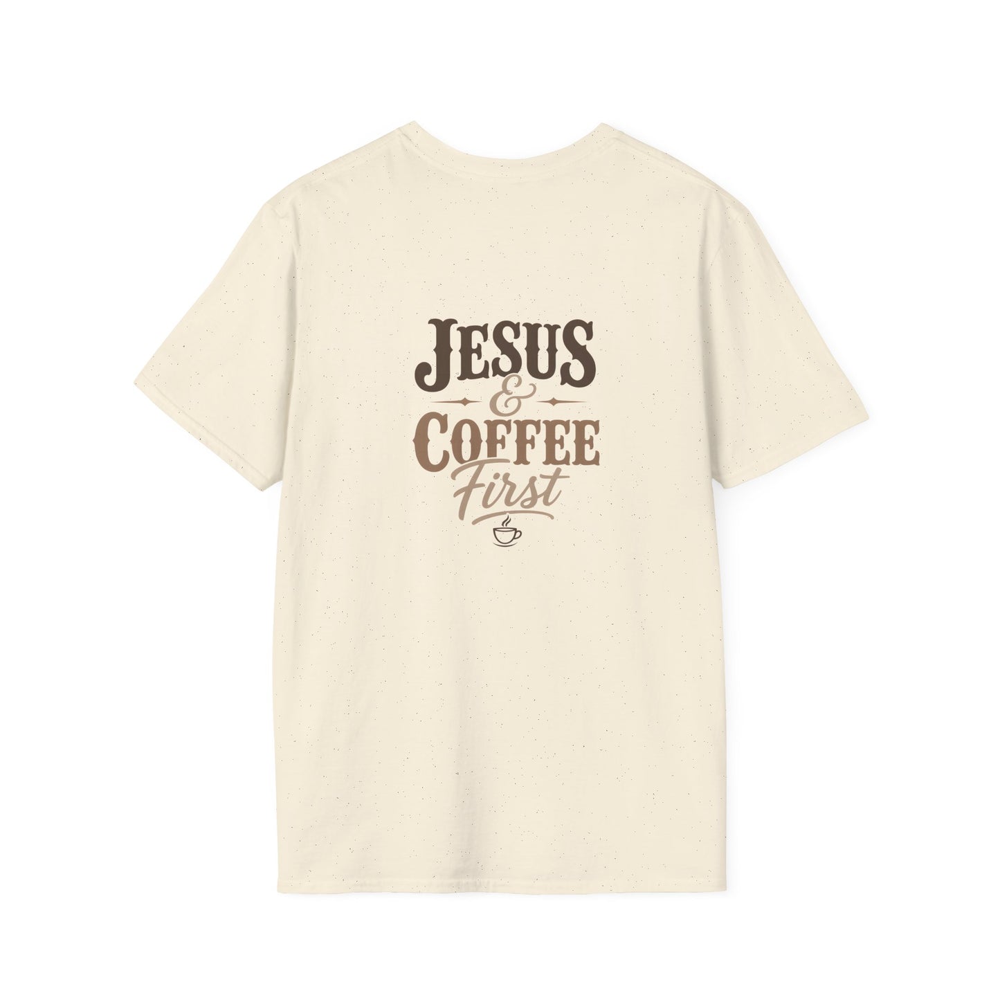 Jesus & Coffee First T-Shirt | Christian Coffee Tee