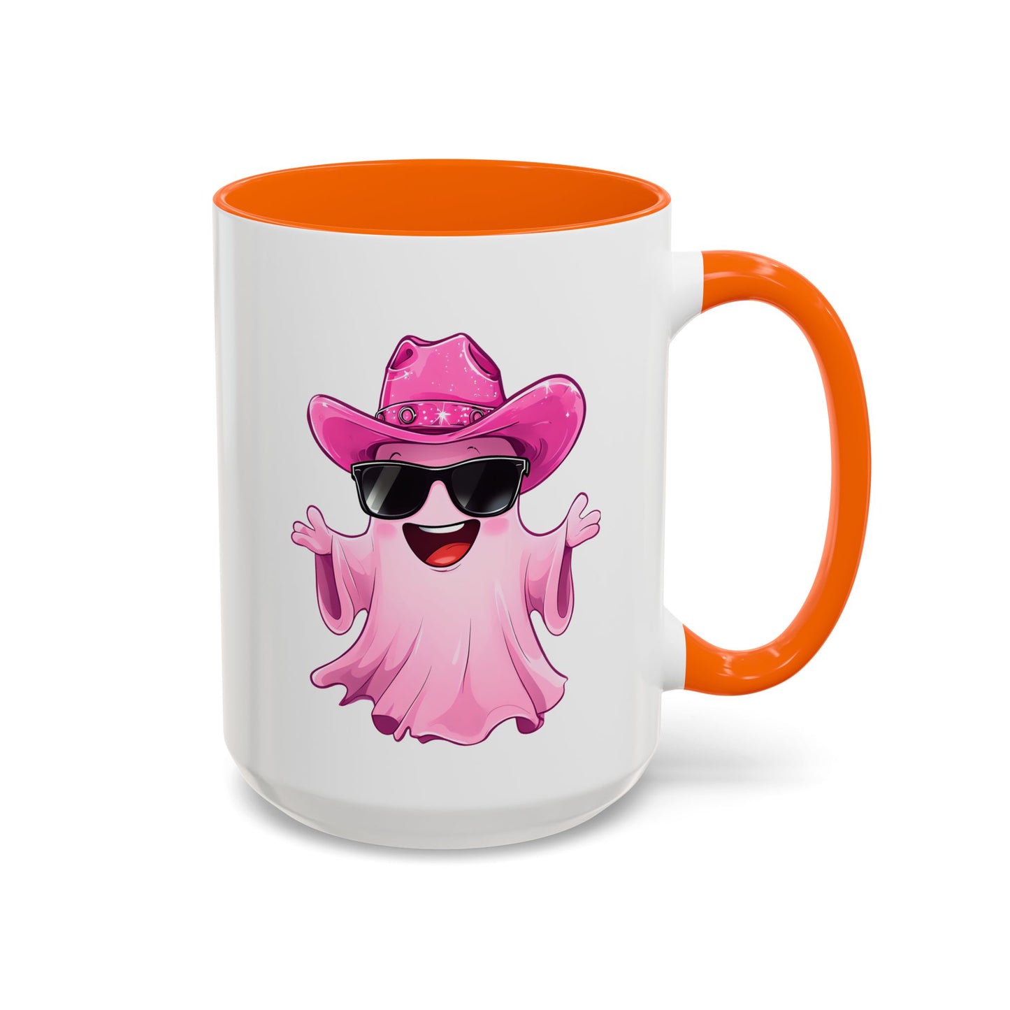 Playful Ghost Coffee Mug - Fun Halloween Drinkware, Cute Gift for Ghost Lovers, Perfect for Fall, Coffee Lovers, Halloween Decor