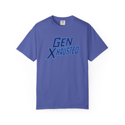 Gen X=Hausted Unisex T-Shirt, Vintage Style Tee, Funny Gift for Gen X, Casual Wear, Humor Shirt