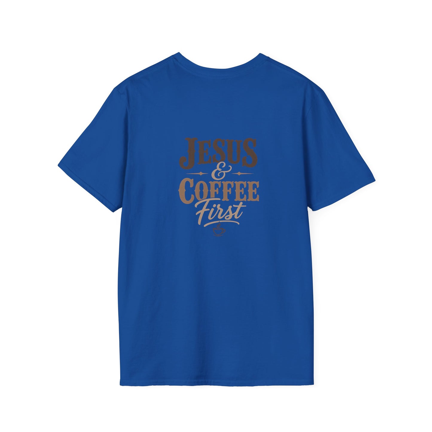 Jesus & Coffee First T-Shirt | Christian Coffee Tee
