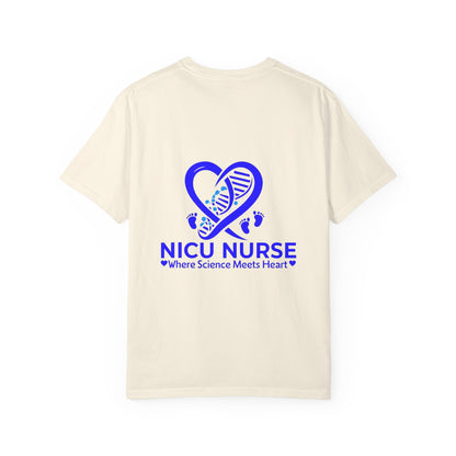 NICU Nurse Love T-Shirt, Personalized Unisex Tee, Heartbeat Tee, Gift for Nurses, Custom Nurse Shirt