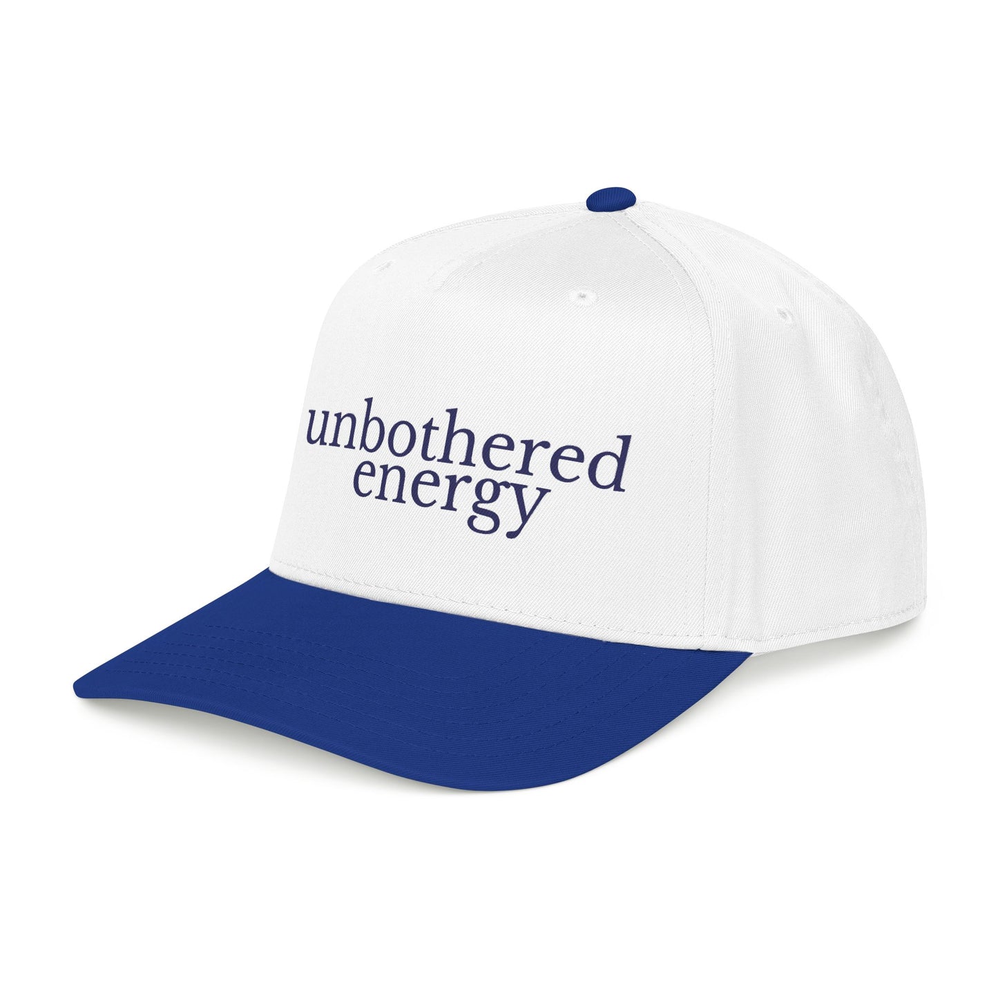 unbothered energy cap | mid profile baseball cap