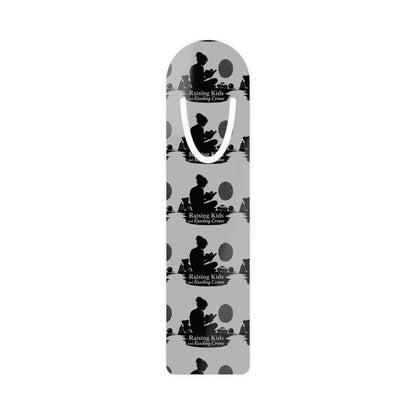 Silhouette Reading Mom Bookmark | Metal page marker