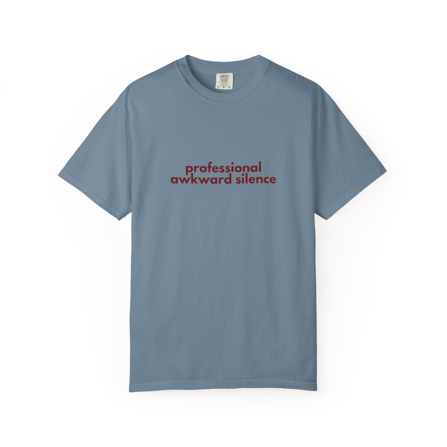 Professional Awkward Silence T-Shirt | Introvert Funny Quote