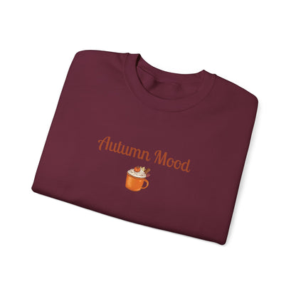 Autumn Mood Sweatshirt, Fall Vibes Jumper, Cozy Season Pullover, Unisex Crewneck Top, Thanksgiving Gift