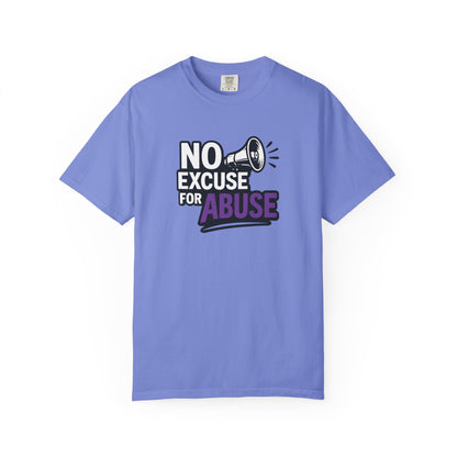 Empowering Unisex T-Shirt: No Excuse for Abuse, Awareness Shirt, Activism Tee, Gift for Supporters, Comfort Wear