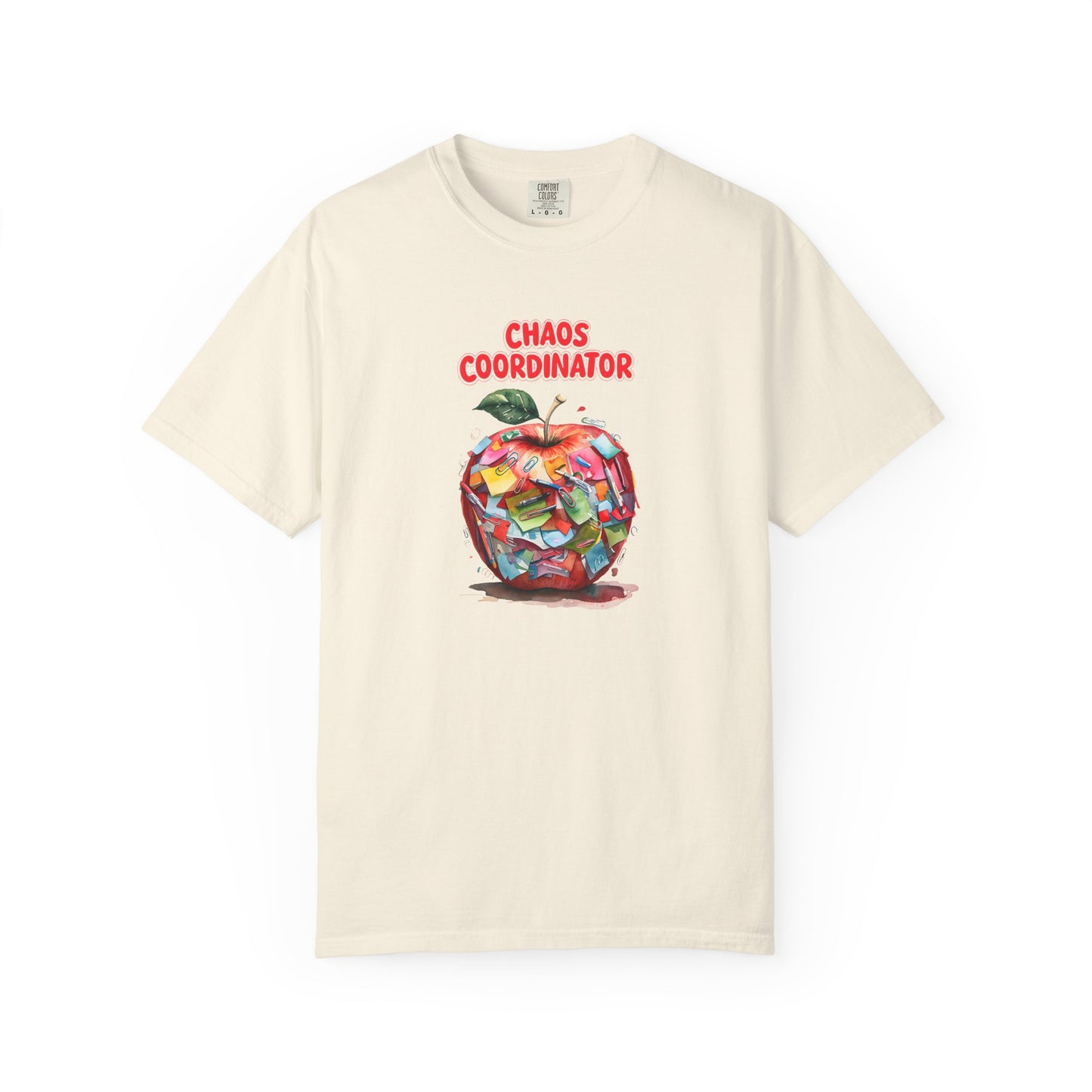 Chaos Coordinator T-Shirt | Fun Teacher Tee, Back to School, Motivational Apparel, Unisex Graphic Shirt, Funny Work Wear, Personalization
