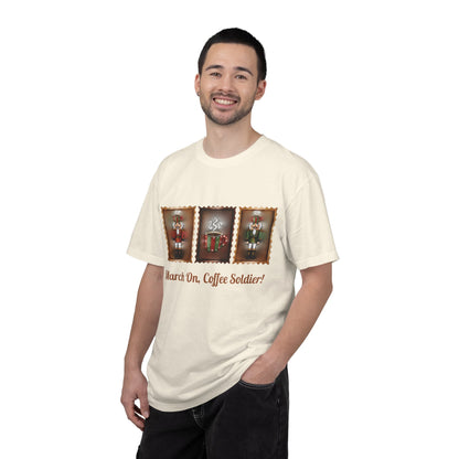 March On Coffee Soldier! T-shirt | Nutcracker Coffee Soldier Illustration