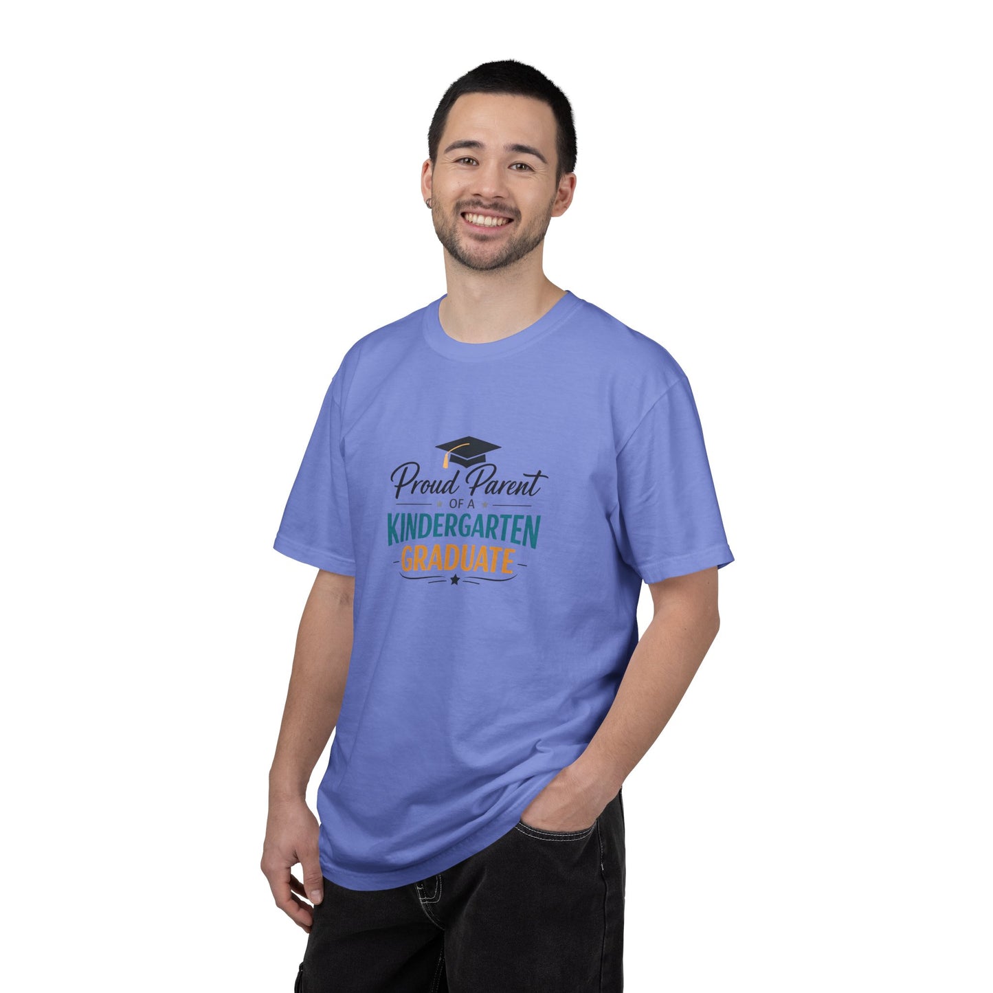Proud Parent of a Kindergarten Graduate T-Shirt | Graduation Cap Design