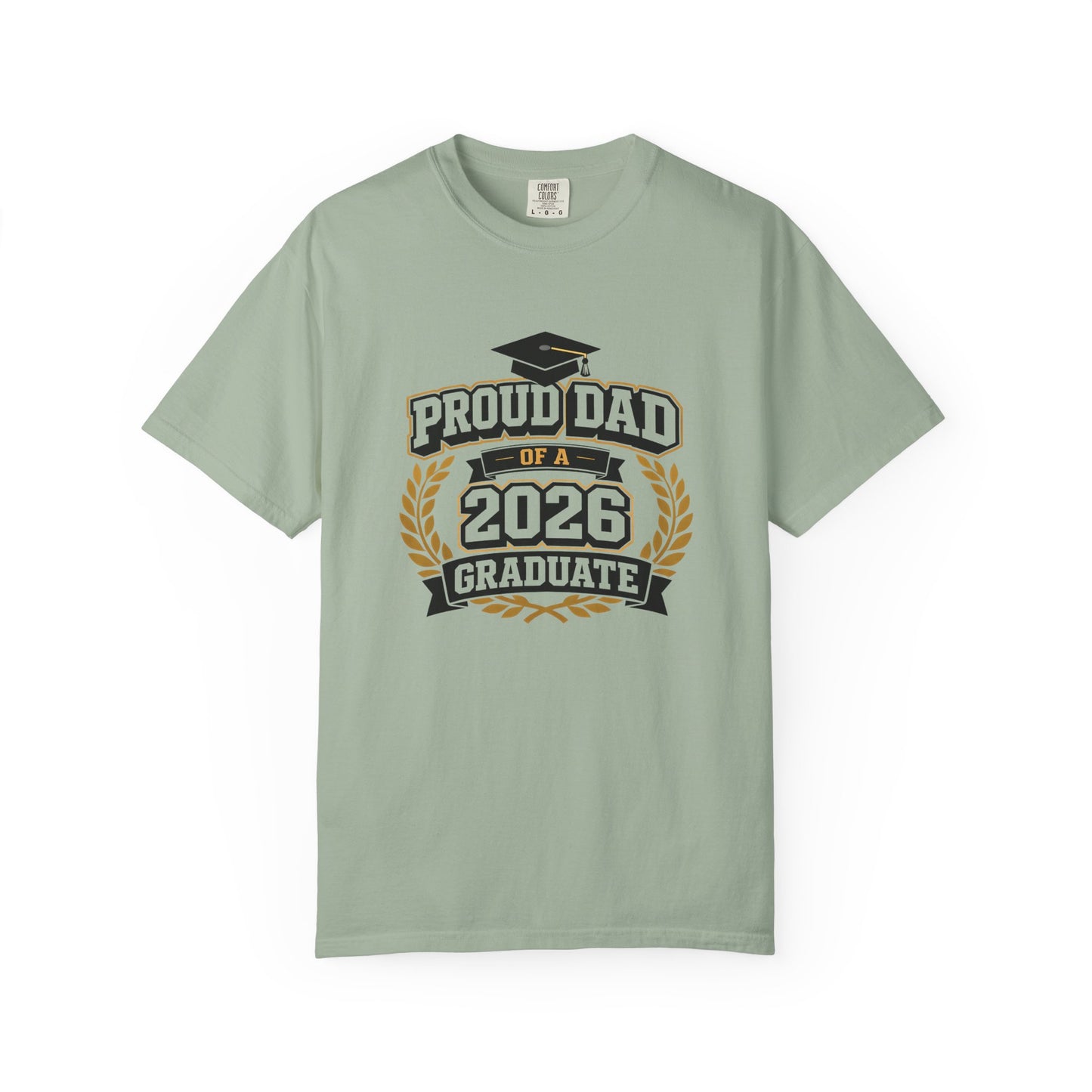 Proud Dad of a 2026 Graduate T-shirt | Graduation Dad Tee, Class of 2026