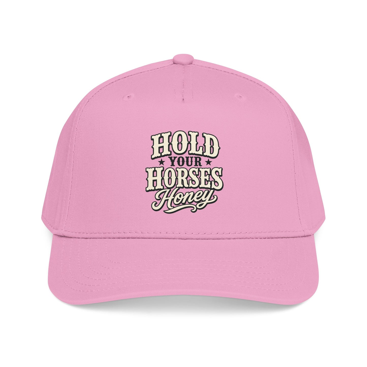Hold Your Horses Honey Mid Profile Baseball Cap | Western Rodeo Cowboy
