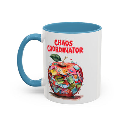 Chaos Coordinator Coffee Mug - Fun Gift for Teachers, Office Decor, Teacher Appreciation, Funny Coffee Cup, Classroom Supplies