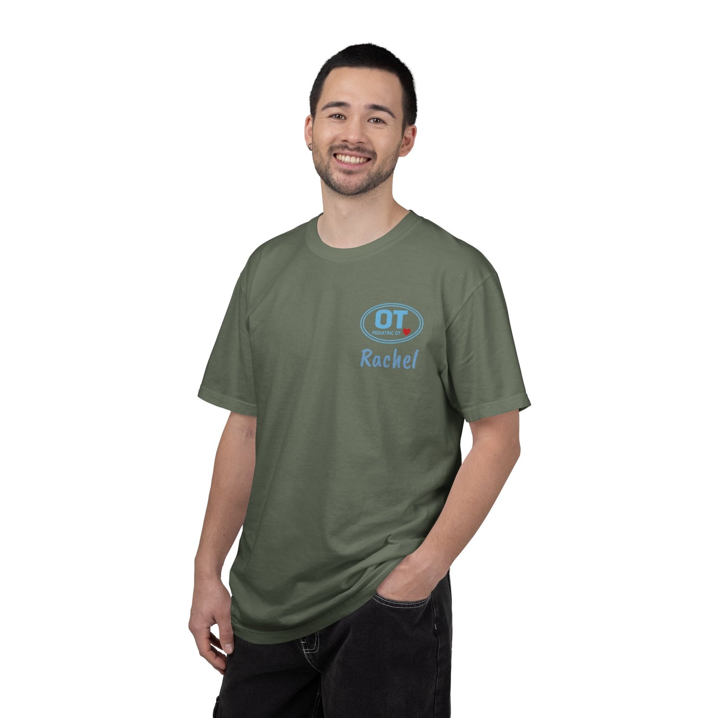 Pediatric OT Oval Logo Personalized T-Shirt | Occupational Therapy Tee