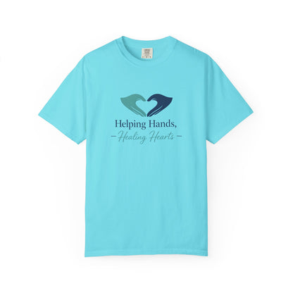Helping Hands Healing Hearts Occupational Therapist T-shirt | OT Appreciation