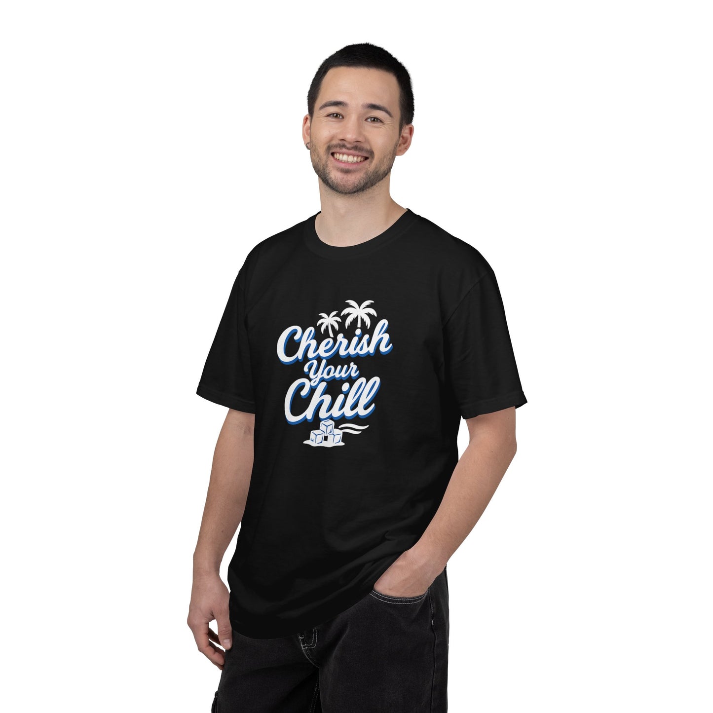 Cherish Your Chill T-Shirt, Unisex Relaxed Fit Tee, Beach Vibes Shirt, Summer Casual Wear, Gift for Friends, Vacation Essentials
