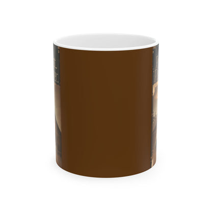Pray First, Panic Never Ceramic Mug - Perfect Gift for Coffee Lovers, Birthday, Housewarming, Holiday, Mug with Text, Inspirational Mug